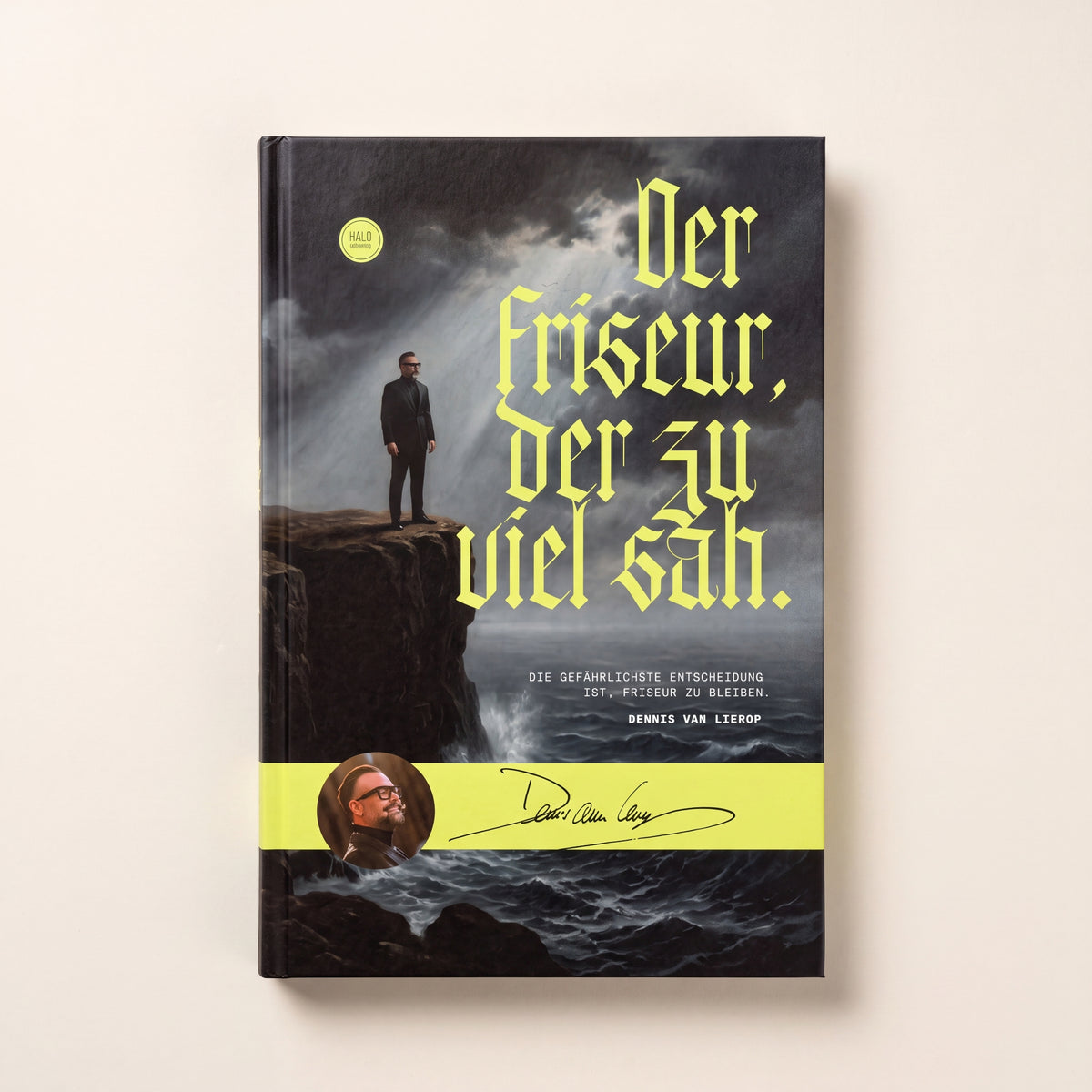 Buch Der Friseur, der zu viel sah. von Dennis van Lierop, Hardcover in der Frontansicht